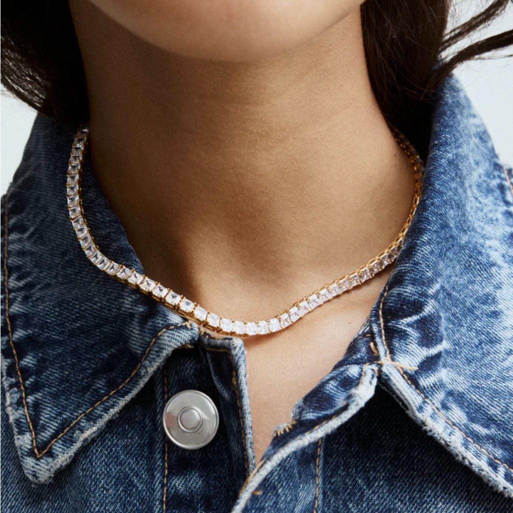 Roxanne Assouline Gia Tennis Necklace Firm Price
